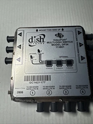 Dish Network VideoPath Multi-Dish Switch Model DP34 113801 Brand New - Image 1 of 4