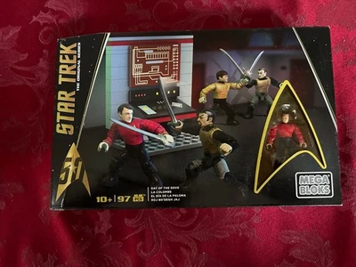 Star Trek Mega Bloks Day of the Dove Scotty & Chekov 2 klingon figues New - Image 1 of 2