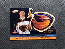2001-02 PACIFIC ATOMIC ILYA KOVALCHUK ROOKIE TORONTO EXPO DIE-CUT PRINT /500