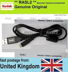 Genuine KODAK USB Cable PixPro AZ901 AZ651 AZ528 AZ527 AZ422 AZ421 AZ401 AZ252 - Picture 1 of 6