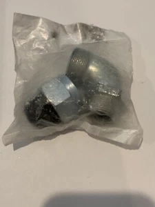 HUBBELL 3/4" Steel Plated 90 degree cord connector NHC1035ZP  Free Ship T1187 J1 - Picture 1 of 3