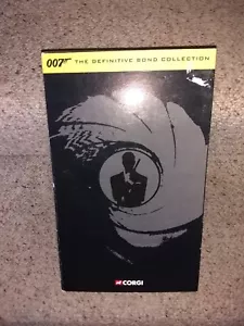 CORGI 007 The Definitive Bond Collection 3 Pack Aston Lotus BMW New Diecast 2001 - Picture 1 of 11