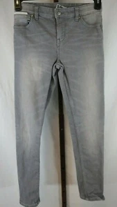 Art Class Girls Gray High Waste Super Skinny Jeans Size 14/Large - Picture 1 of 3