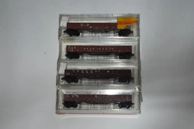 N Scale Kadee Set of 4 60022 Assorted 50' Gondola C32643 - Image 1 of 2