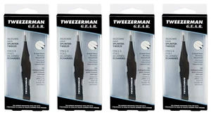 Tweezerman G.E.A.R. Ingrown Hair SplinterTweezer 4pcs - Picture 1 of 6