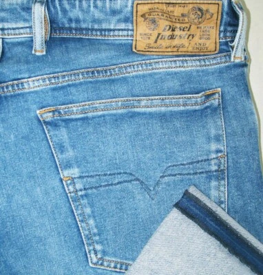 *LO ÚLTIMO AUTÉNTICO Hombres DIESEL WAYKEE R48RA STRETCH Jeans 36 x30 (Ajuste 36x29) Foto 1 de 4