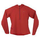 Nike Element Dri Fit Pink Orange Hoodie Thermal Jacket 424841-835 Womens Medium