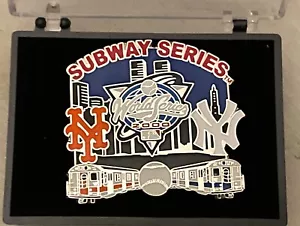 Serie Mundial 2000 Mets V Yankees Metro Series Coleccionista Pin Torres Gemelas - Imagen 1 de 2
