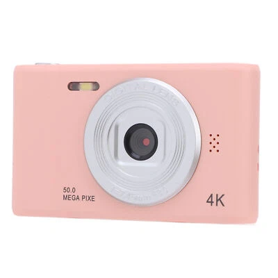 Digital Camera 50MP Dual Lens Self Adaptive Anti Shaking 2.4in Screen Porta - Image 1 of 4
