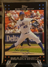 Pedro Martinez, 2007 Topps #500, New York Mets
