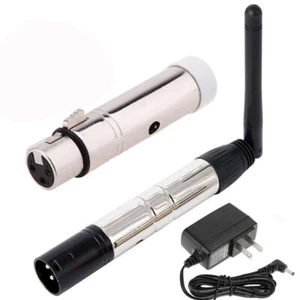 Wireless DMX Transmitter Receiver DMX512 Controller For DJ Disco Stage Lighting - Picture 1 of 15