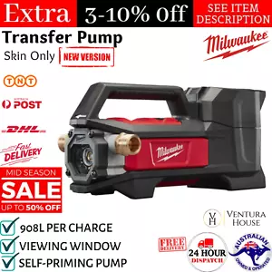 New MILWAUKEE Heavy Duty 18V Li-Ion Cordless Water Transfer Pump REDLINK PLUS - Picture 1 of 12