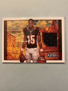 A21,734 - 2017 Playoff Rookie Stallions Jerseys Hail Mary #6 John Ross III