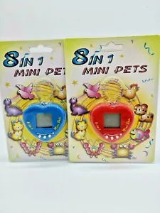1 Vintage Tamagotchi-alike Mini Giga Pet Toy Virtual 8 in 1 Electronic Pet US - Picture 1 of 10