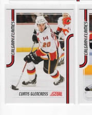 Curtis Glencross 11-12 Panini Score Hockey Base Common #82 Calgary Flames
