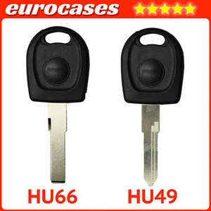 CARCASA LLAVE TRANSPONDER CHIP TRASPONDER VOLKSWAGEN JETTA GOLF PASSAT VW - Imagen 1 de 4