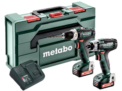 Metabo Combo Set 2.7.1 Akku-Maschinen & Zubehör 12-Volt inkl. 2 Akku & Ladegerät - Bild 1 von 4