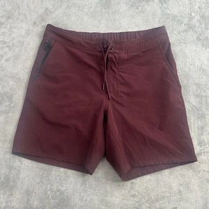 Ten Thousand Shorts Mens Medium Red The Foundation 7” Training Gym Athletic Logo - Imagen 1 de 10