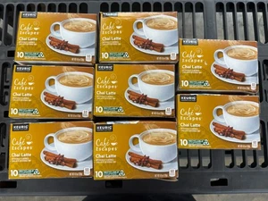 Cafe Escapes Chai Latte, Keurig K-Cup Pod, 80 Count - Picture 1 of 2