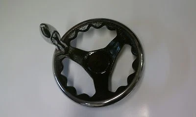 Volantino 6" con maniglia 5/16, 1/2, 5/8, 3/4, volantino Powermatic - Immagine 1 di 3