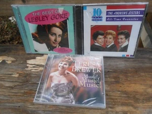 Oldies Classic Vocals Teresa Brewer, Andrews Sisters, Lesley Gore CDs NEW SEALED - Picture 1 of 7