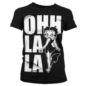 Betty Boop Ooh La La Girly T Shirt Ladies T-Shirt - Picture 1 of 1