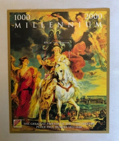 "PETER" Memorabilia - A Collectors Sheet of 1 stamp featuring PETER PAUL RUBENS Cover
