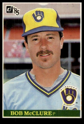 1985 Donruss #536 Bob McClure - Image 1 of 2