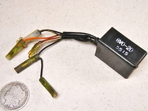 86 YAMAHA ENTICER ET340T CDI IGNITION BLACK BOX - Imagen 1 de 1