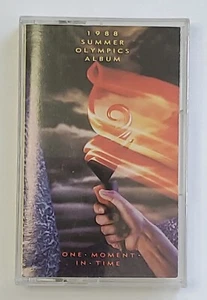 1988 Summer Olympics Album Cassette Tape Audio Music One Moment In Time  - Picture 1 of 6