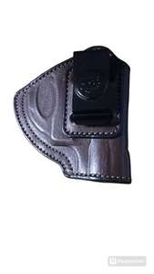Max Carry Premium Brown Leather IWB Revolver Holster - Taurus 380/605/85/650/850 - Picture 1 of 4