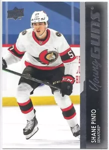 Tarjeta de novato SHANE PINTO 2021-22 Upper Deck Young Guns RC #246 - Imagen 1 de 1