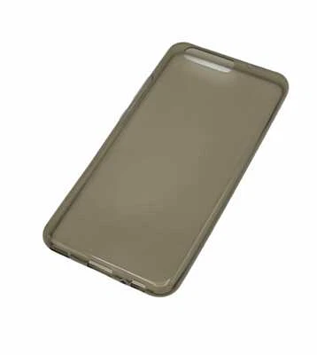 Custodia per Huawei P10 TPU nero fumé – Cover trasparente flessibile antigraffio - Immagine 1 di 2