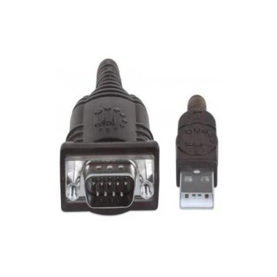 Manhattan 0.45m USB/Serial. Connector 1: USB Connector 2: DB9 Connector - Image 1 of 4