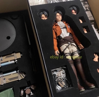 NIREN Studios 1/6 YB-R2013B Levi Ackerman EX Ver. Figura de acción de 12"" en stock Foto 1 de 4