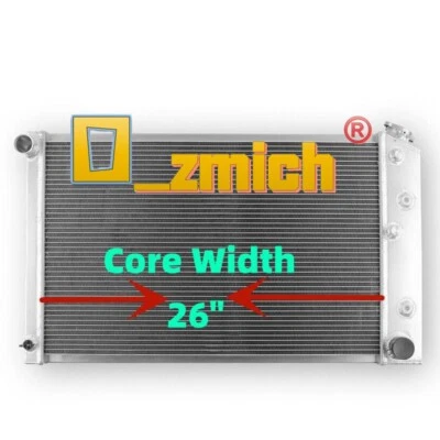 Radiador de aluminio de 3 filas para 1973-1980?GMC?Jimmy?4,1L 4,8L?5,0L 5,7L?L6 V8 1978 Foto 1 de 4