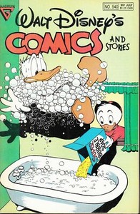 WALT DISNEY'S COMICS AND STORIES #540 1989 GLADSTONE -DONALD DUCK-MICKEY-...FN+
