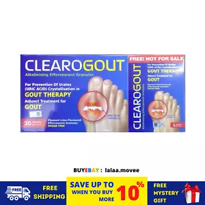 1 Box Clearogout - Uric Acid Crystals Formula 4g 35's Relief for Gout Therapy - Picture 1 of 13