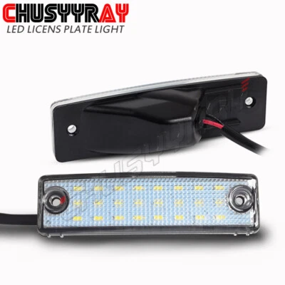 For 2001-2022 Toyota Sequoia Bright White 24-SMD LED License Plate Lights Lamp - Изображение 1 из 4