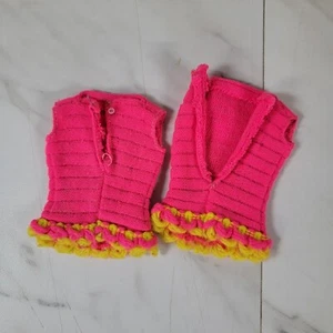 Damaged 2 Vintage Talking Barbie Bathing Suit Top* 1969 Mod - Picture 1 of 4