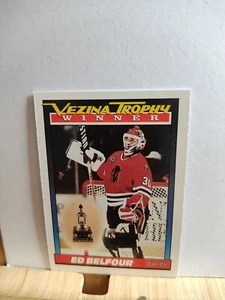 ED BELFOUR🏆1991 O-PEE-CHEE  #519 NHLPA Hockey Card🏆 FREE POST - Picture 1 of 2