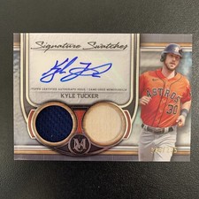 2023 Topps Museum Collection Signature Swatches Kyle Tucker  Auto Game-Used /235