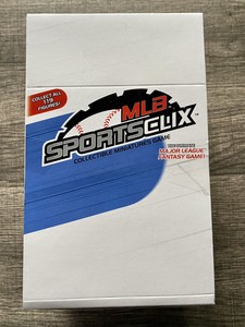 Sealed Case Of  EIGHT 2005 Sports Clix MLB Blind Booster Packs - 2 Per Pack