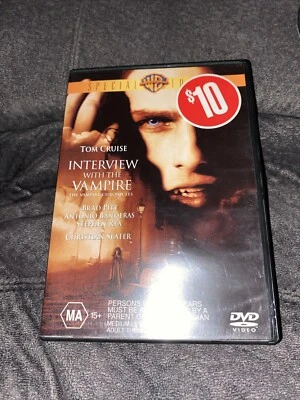 INTERVIEW WITH THE VAMPIRE - Antonio Banderas Brad Pitt Christian Slater R4 DVD - image 1 of 4