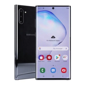 Samsung Galaxy Note 10 DS 256GB Aura Black Android Smartphone gut - Bild 1 von 4