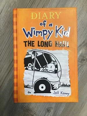 Diary of a Wimpy Kid The Long Haul SIGNED JEFF KINNEY hardcover autographed NEW - Image 1 of 3