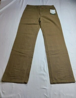 Eddie Bauer Kids Sz 18 (30x31 MEAS) Natural Fit Straight Leg Ginger Bread Jeans - Image 1 of 4