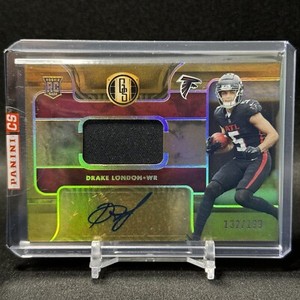 2022 Gold Standard - No. 212 Drake London  Rookie Patch Autograph #132/199