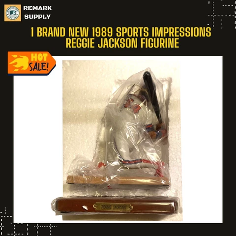 1 BRAND NEW 1989 SPORTS IMPRESSIONS REGGIE JACKSON FIGURINE Cover