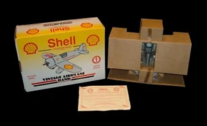 Shell Travel Air Model R Vintage Die Cast Airplane Coin Bank - 1st in Series NIB - Picture 1 of 4
